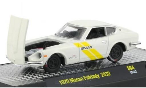 Miniature Nissan Fairlady Z 1/64 M2 Machines 432 blanche/Dekor RHD 1970 Nissan Fairlady Z 1/64 M2 Machines 432 blanche/Dekor RHD 1970 miniature
