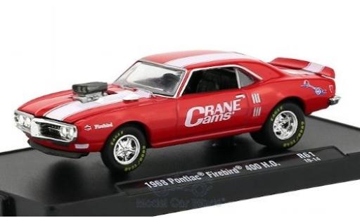 Miniature Pontiac Firebird 1/64 M2 Machines 400 H.O. rouge/blanche Crane Cams 1968 Pontiac Firebird 1/64 M2 Machines 400 H.O. rouge/blanche Crane Cams 1968 miniature