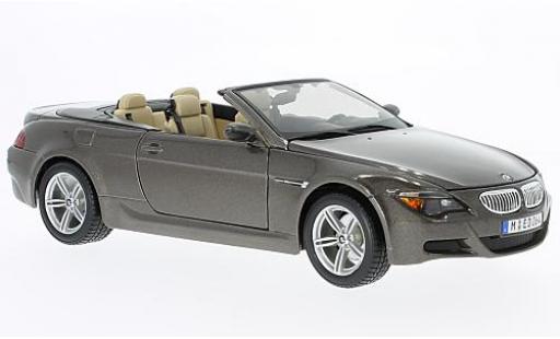 Miniature Bmw M6 1/18 Maisto Cabriolet (E64) metallise marron Bmw M6 1/18 Maisto Cabriolet (E64) metallise marron miniature