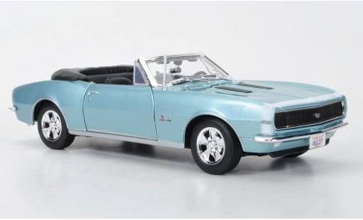 Miniature Chevrolet Camaro 1/18 Maisto SS 396 Cabriolet metallise bleue 1967 Chevrolet Camaro 1/18 Maisto SS 396 Cabriolet metallise bleue 1967 miniature