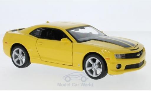 Miniature Chevrolet Camaro RS 1/24 Maisto SS RS jaune/noire 2010 Chevrolet Camaro RS 1/24 Maisto SS RS jaune/noire 2010 miniature