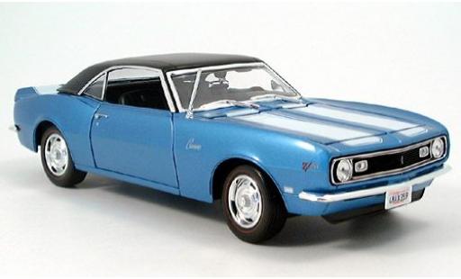 Miniature Chevrolet Camaro 1/18 Maisto Z28 metallise bleue 1968 sans Vitrine Chevrolet Camaro 1/18 Maisto Z28 metallise bleue 1968 sans Vitrine miniature