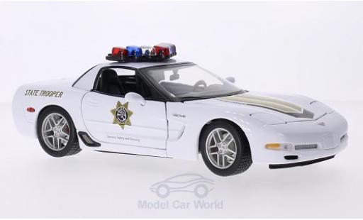 Miniature Chevrolet Corvette 1/18 Maisto (C5) Z06 State Trooper Highway Division Chevrolet Corvette 1/18 Maisto (C5) Z06 State Trooper Highway Division miniature