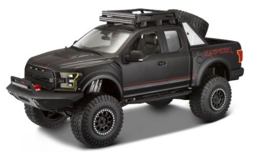 Miniature Ford F-1 1/24 Maisto 50 Raptor matt-noire/Dekor 2017 Ford F-1 1/24 Maisto 50 Raptor matt-noire/Dekor 2017 miniature