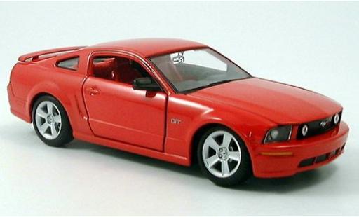 Miniature Ford Mustang 1/24 Maisto GT Coupe rouge 2006 Ford Mustang 1/24 Maisto GT Coupe rouge 2006 miniature
