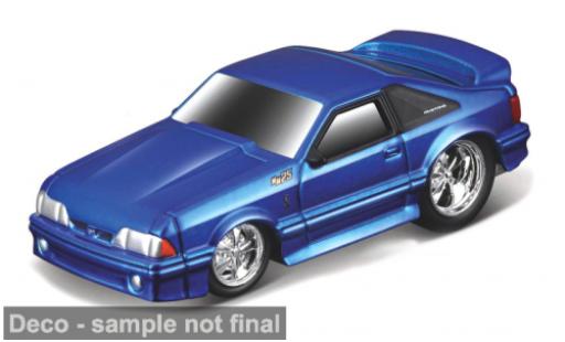 Miniature Ford Mustang 1/64 Maisto SVT Cobra bleue 1993 1:64 Ford Mustang 1/64 Maisto SVT Cobra bleue 1993 1:64 miniature
