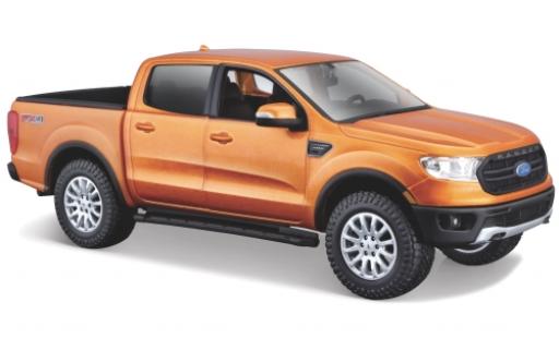 Miniature Ford Ranger 1/24 Maisto metallise orange 2019 1:27 Ford Ranger 1/24 Maisto metallise orange 2019 1:27 miniature
