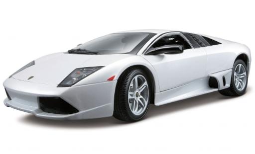 Miniature Lamborghini Murcielago 1/18 Maisto LP 640 metallise blanche 2007 Lamborghini Murcielago 1/18 Maisto LP 640 metallise blanche 2007 miniature