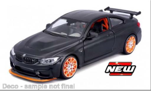 Miniature Bmw M4 1/24 Maisto GTS matt-noire Bmw M4 1/24 Maisto GTS matt-noire miniature