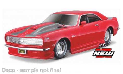 Miniature Chevrolet Camaro 1/24 Maisto Z28 rouge/grise Harley-Davidson 1968 Chevrolet Camaro 1/24 Maisto Z28 rouge/grise Harley-Davidson 1968 miniature