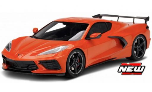 Miniature Chevrolet Corvette 1/24 Maisto Stingray (C8) orange 2020 Chevrolet Corvette 1/24 Maisto Stingray (C8) orange 2020 miniature