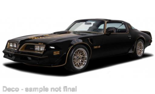 Miniature Pontiac Firebird 1/18 Maisto Trans Am noire/doré 1978 Pontiac Firebird 1/18 Maisto Trans Am noire/doré 1978 miniature