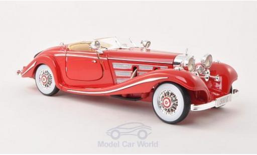 Miniature Mercedes 500 1/18 Maisto K rouge 1936 Mercedes 500 1/18 Maisto K rouge 1936 miniature