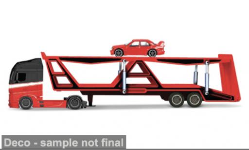 Miniature Mercedes Actros 1/64 Maisto 1851 rouge/noire 1:64 Mercedes Actros 1/64 Maisto 1851 rouge/noire 1:64 miniature