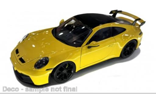 Miniature Porsche 992 GT3 1/18 Maisto 911  jaune 2022 1:18 Porsche 992 GT3 1/18 Maisto 911  jaune 2022 1:18 miniature