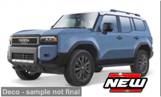 Miniature Toyota Land Cruiser 1/43 Maisto bleue 2024 1:43 Toyota Land Cruiser 1/43 Maisto bleue 2024 1:43 miniature