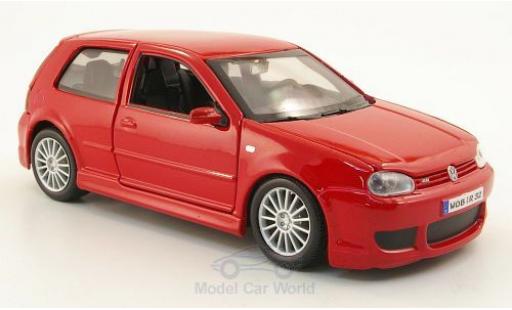 Miniature Volkswagen Golf V 1/24 Maisto IV R32 rouge 2006 Volkswagen Golf V 1/24 Maisto IV R32 rouge 2006 miniature
