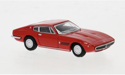Miniature Maserati Ghibli 1/87 Minichamps rouge 1:87 Maserati Ghibli 1/87 Minichamps rouge 1:87 miniature