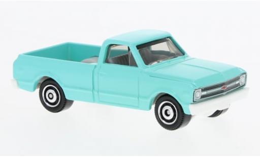 Miniature Chevrolet C-10 1/64 Matchbox turquoise 1:64 Chevrolet C-10 1/64 Matchbox turquoise 1:64 miniature