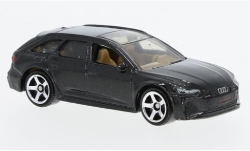 Miniature Audi RS6 1/64 Matchbox Avant metallise noire 2023 Audi RS6 1/64 Matchbox Avant metallise noire 2023 miniature