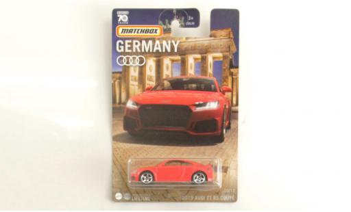Miniature Audi TT 1/64 Matchbox RS Coupe rouge Audi TT 1/64 Matchbox RS Coupe rouge miniature