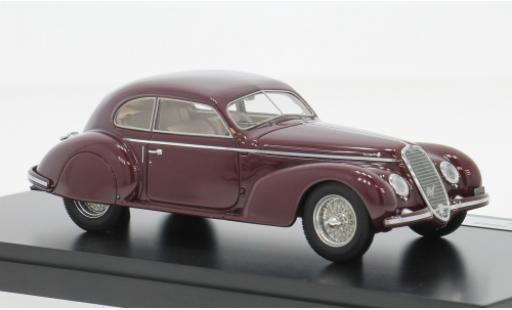 Miniature Alfa Romeo 6C 1/43 Matrix 2500S Berlinetta Touring rouge 1939 1:43 Alfa Romeo 6C 1/43 Matrix 2500S Berlinetta Touring rouge 1939 1:43 miniature