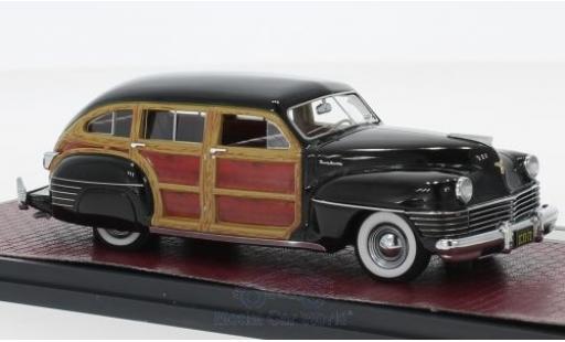 Miniature Chrysler Town & Country 1/43 Matrix Wagon noire/Holzoptik 1942 Chrysler Town & Country 1/43 Matrix Wagon noire/Holzoptik 1942 miniature