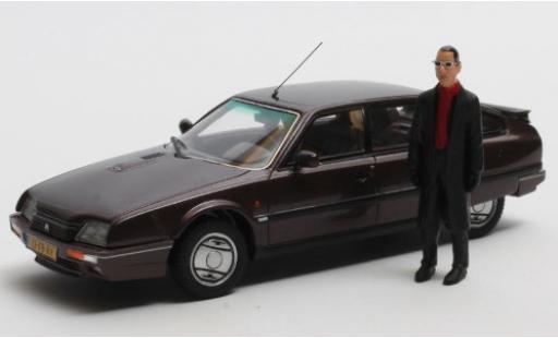 Miniature Citroen CX 1/43 Matrix 25 GTi Turbo 2 metallise violetteee 1986 Rotterdam Edition avec Figur: Jules D. Citroen CX 1/43 Matrix 25 GTi Turbo 2 metallise violetteee 1986 Rotterdam Edition avec Figur: Jules D. miniature