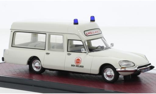 Miniature Citroen DS 1/43 Matrix 20 Visser Ambulance Den Helder 1975 Citroen DS 1/43 Matrix 20 Visser Ambulance Den Helder 1975 miniature