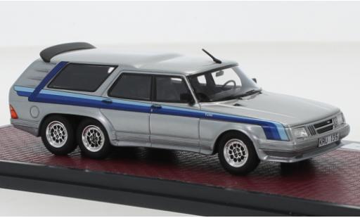 Miniature Saab 90 1/43 Matrix 6 Turbo Concept grise 1984 Saab 90 1/43 Matrix 6 Turbo Concept grise 1984 miniature