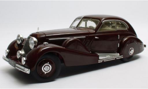 Miniature Mercedes 500 1/18 Matrix K Spezial Stromlinienwagen (W29) rouge 1935 Tan Tjoan Keng Mercedes 500 1/18 Matrix K Spezial Stromlinienwagen (W29) rouge 1935 Tan Tjoan Keng miniature