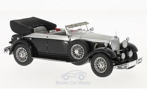 Miniature Mercedes 770 1/43 Matrix K (W07) Cabriolet D noire/grise 1930 Mercedes 770 1/43 Matrix K (W07) Cabriolet D noire/grise 1930 miniature