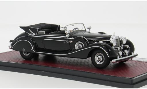 Miniature Mercedes 770 1/43 Matrix K (W150) Cabriolet B noire 1939 1:43 Mercedes 770 1/43 Matrix K (W150) Cabriolet B noire 1939 1:43 miniature