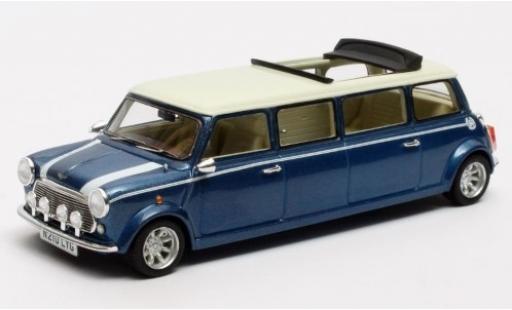 Miniature Mini Cooper 1/43 Matrix Limousine metallise bleue/blanche RHD 1995 Mini Cooper 1/43 Matrix Limousine metallise bleue/blanche RHD 1995 miniature