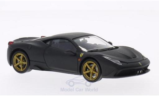 Miniature Ferrari 458 1/43 Hot Wheels Elite Speciale matt-noire 2013 ohne Vitrine Ferrari 458 1/43 Hot Wheels Elite Speciale matt-noire 2013 ohne Vitrine miniature