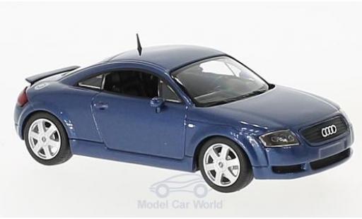 Miniature Audi TT coupe 1/43 Maxichamps Coupe metallise bleue 1998 Audi TT coupe 1/43 Maxichamps Coupe metallise bleue 1998 miniature