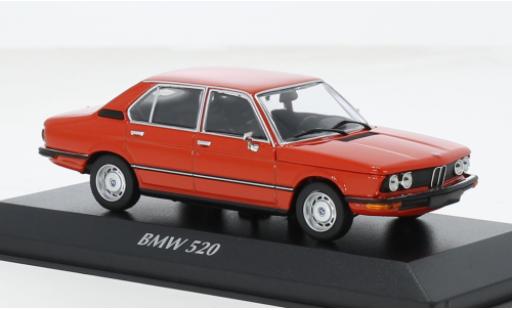 Miniature Bmw 520 1/43 Maxichamps (E12) rouge 1972 1:43 Bmw 520 1/43 Maxichamps (E12) rouge 1972 1:43 miniature