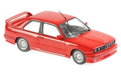 Miniature Bmw M3 1/43 Maxichamps (E30) rouge 1987 Bmw M3 1/43 Maxichamps (E30) rouge 1987 miniature