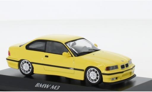 Miniature Bmw M3 1/43 Maxichamps (E36) jaune 1992 Bmw M3 1/43 Maxichamps (E36) jaune 1992 miniature