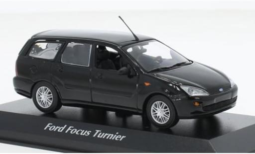 Miniature Ford Focus 1/43 Maxichamps MK I Turnier noire 1998 1:43 Ford Focus 1/43 Maxichamps MK I Turnier noire 1998 1:43 miniature