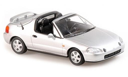 Miniature Honda CR-X 1/43 Maxichamps del Sol grise 1992 Honda CR-X 1/43 Maxichamps del Sol grise 1992 miniature