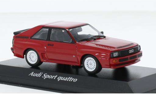 Miniature Audi Sport Quattro 1/43 Maxichamps Sport quattro rouge 1984 Audi Sport Quattro 1/43 Maxichamps Sport quattro rouge 1984 miniature