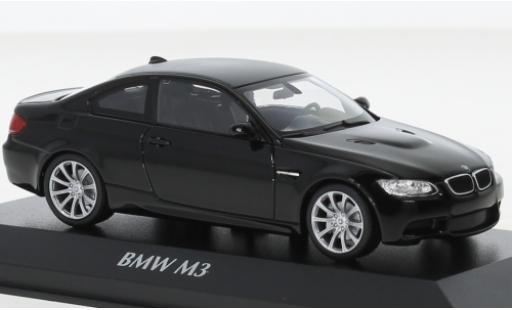 Miniature Bmw M3 1/43 Maxichamps (E92) noire 2008 Bmw M3 1/43 Maxichamps (E92) noire 2008 miniature