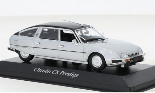 Miniature Citroen CX 1/43 Maxichamps Prestige grise/noire 1980 Citroen CX 1/43 Maxichamps Prestige grise/noire 1980 miniature