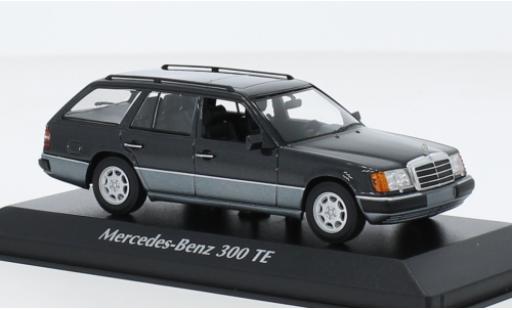 Miniature Mercedes 300 1/43 Maxichamps TE (S124) metallise noire 1990 Mercedes 300 1/43 Maxichamps TE (S124) metallise noire 1990 miniature