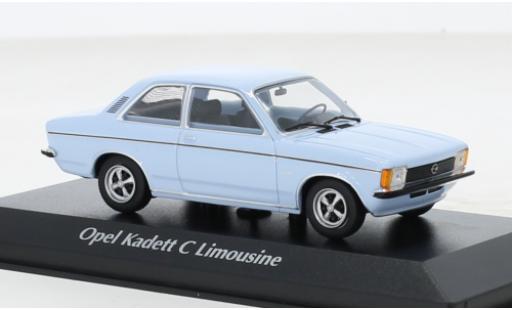 Miniature Opel Kadett 1/43 Maxichamps C Berlina bleue 1978 Opel Kadett 1/43 Maxichamps C Berlina bleue 1978 miniature