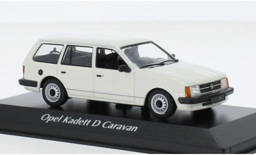 Miniature Opel Kadett 1/43 Maxichamps D Caravan blanche 1979 Opel Kadett 1/43 Maxichamps D Caravan blanche 1979 miniature