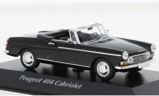 Miniature Peugeot 404 1/43 Maxichamps cabriolet noire 1962 Peugeot 404 1/43 Maxichamps cabriolet noire 1962 miniature