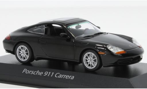 Miniature Porsche 996 1/43 Maxichamps 911  metallise noire 1998 Porsche 996 1/43 Maxichamps 911  metallise noire 1998 miniature