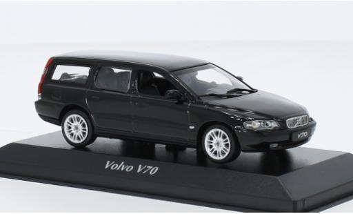 Miniature Volvo V70 1/43 Maxichamps Break noire 2000 Volvo V70 1/43 Maxichamps Break noire 2000 miniature